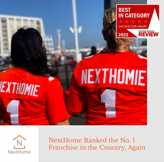 NextHome Ranked The No. 1 Franchise In The Country Again